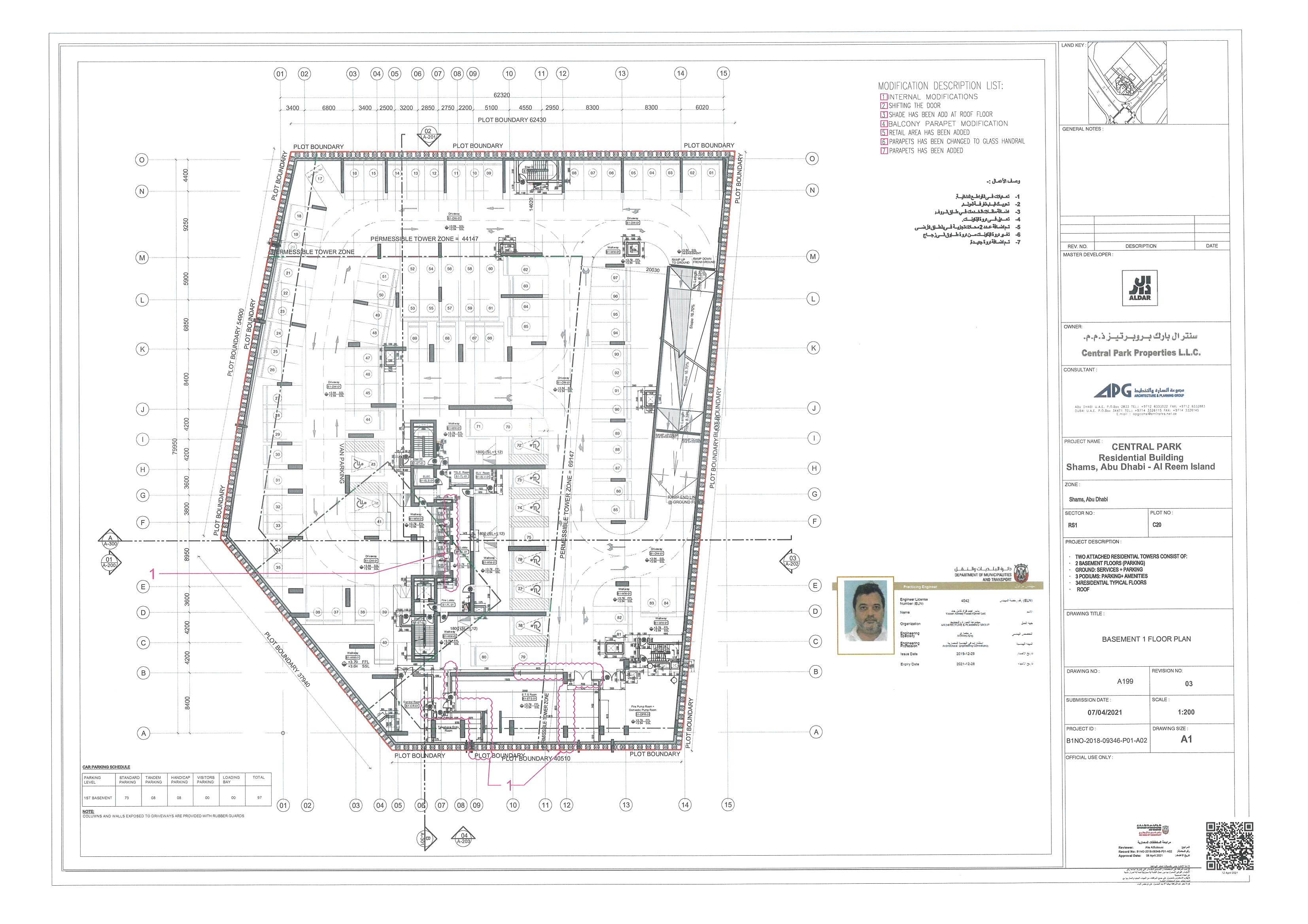 BLUE LAKE PROPERTIES - CENTRAL PARK